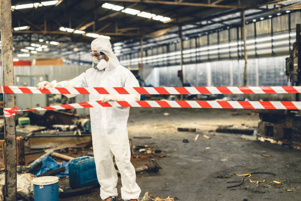 Professional Odor Removal technician working in Copperopolis, CA